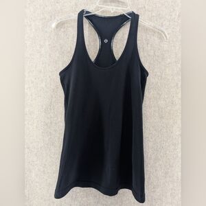 LULULEMON Racerback Tank Top,‎ Black, Size 6